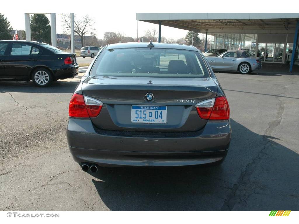 2008 3 Series 328i Sedan - Sparkling Graphite Metallic / Black photo #4