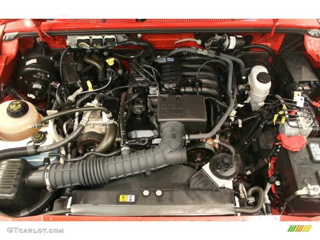 2010 Ford Ranger XL SuperCab Engine Photos