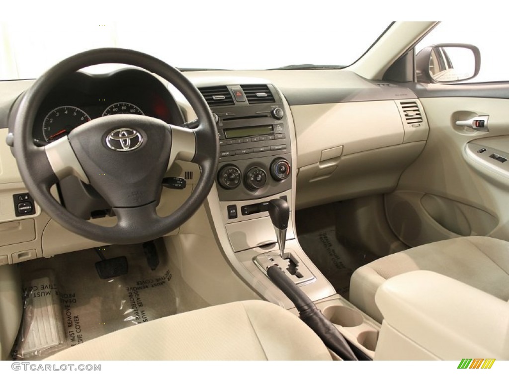 Bisque Interior 2011 Toyota Corolla LE Photo #61573710