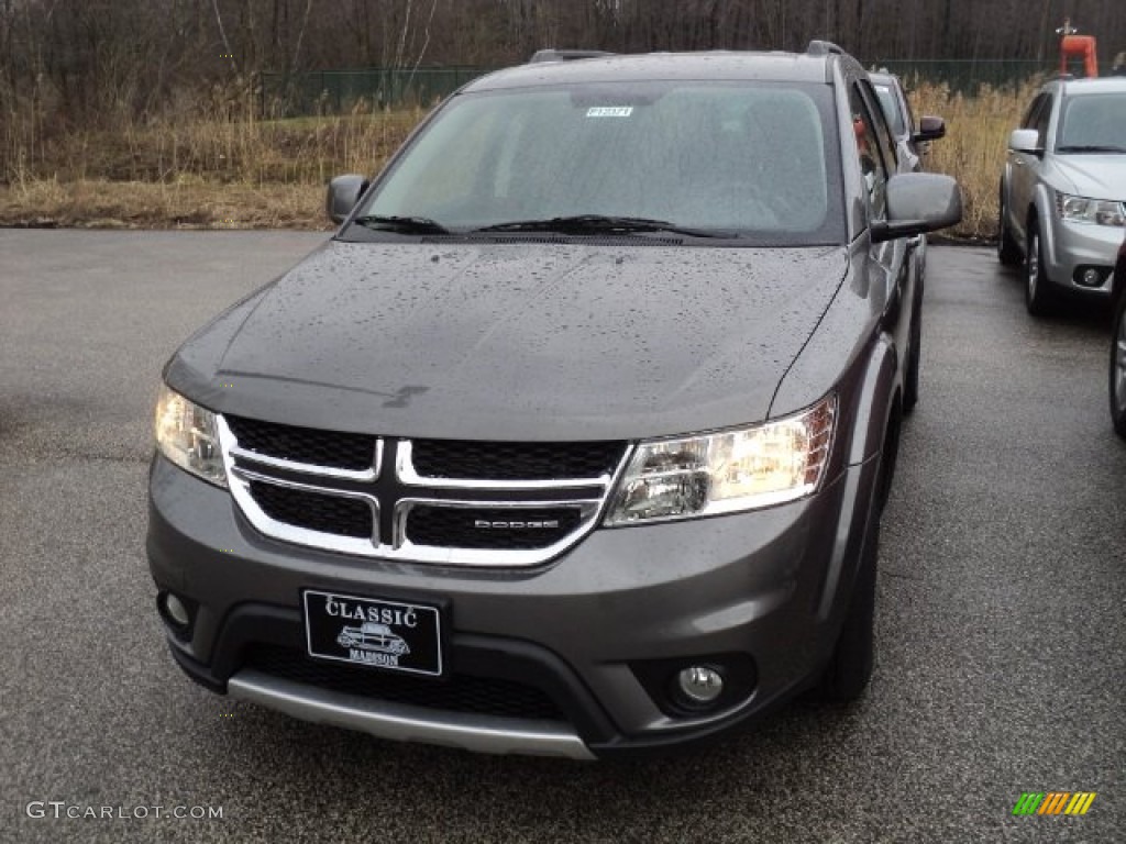 2012 Journey SXT AWD - Storm Grey Pearl / Black photo #1