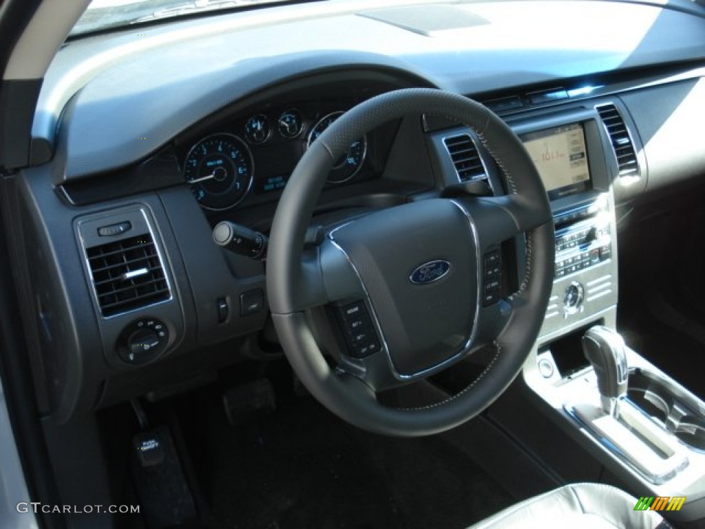 2012 Flex Titanium EcoBoost AWD - Ingot Silver Metallic / Charcoal Black photo #10