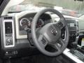2012 Black Dodge Ram 1500 SLT Quad Cab 4x4  photo #8