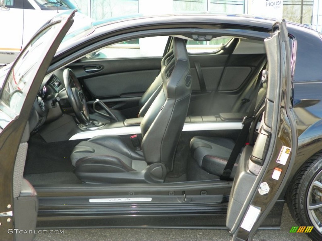 R3 Gray/Black Recaro Interior 2009 Mazda RX-8 R3 Photo #61575375