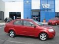 Sport Red - Aveo LT Sedan Photo No. 1