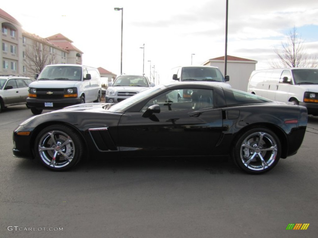 2011 Corvette Grand Sport Coupe - Black / Ebony Black/Red photo #4
