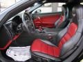Ebony Black/Red Interior Photo for 2011 Chevrolet Corvette #61575795