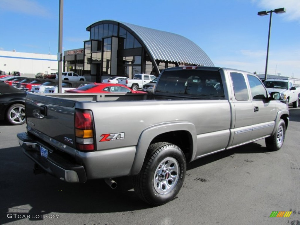 Steel Gray Metallic 2006 GMC Sierra 1500 SLE Extended Cab 4x4 Exterior Photo #61576428