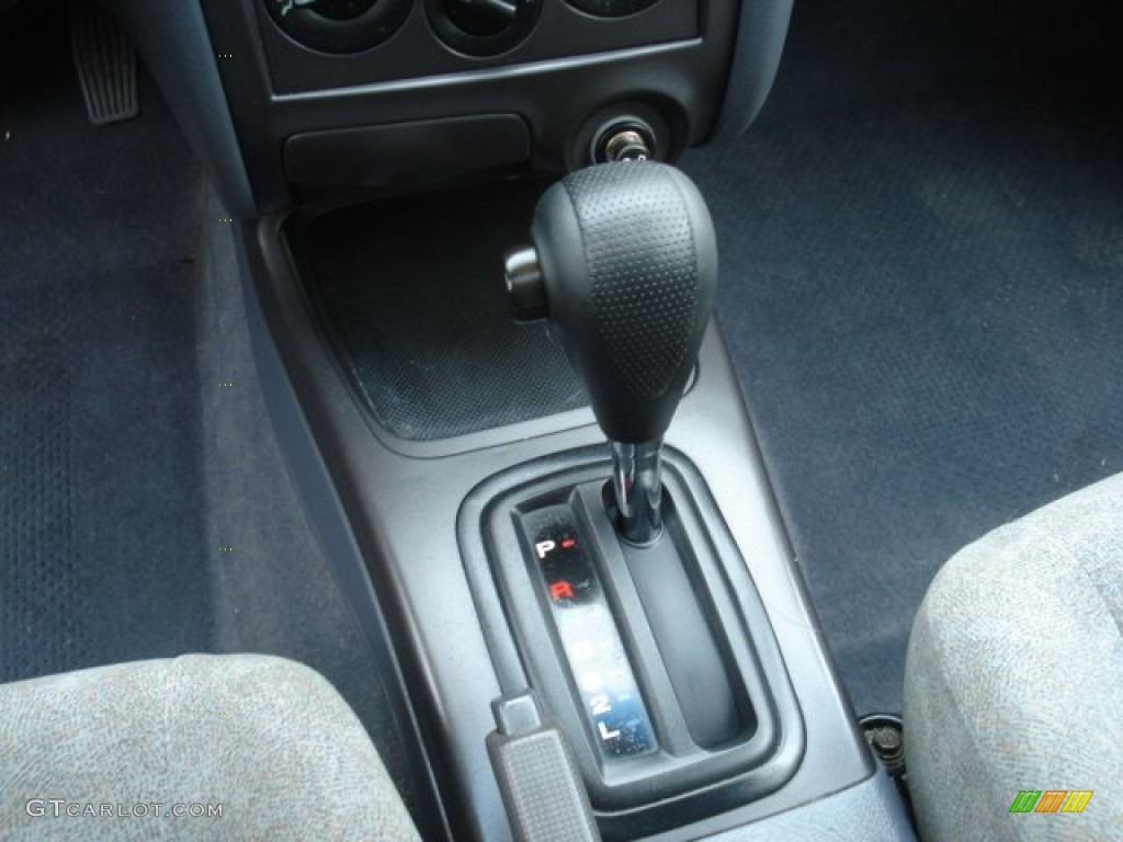 2002 Elantra GLS Sedan - Midnight Gray / Gray photo #13