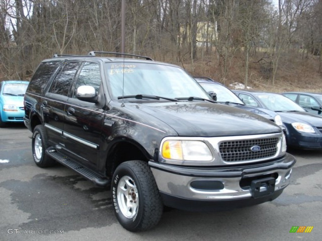 1998 Expedition XLT 4x4 - Black / Medium Graphite photo #3