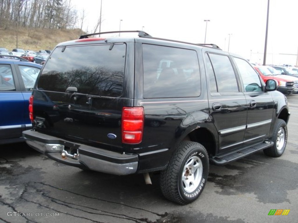 1998 Expedition XLT 4x4 - Black / Medium Graphite photo #4