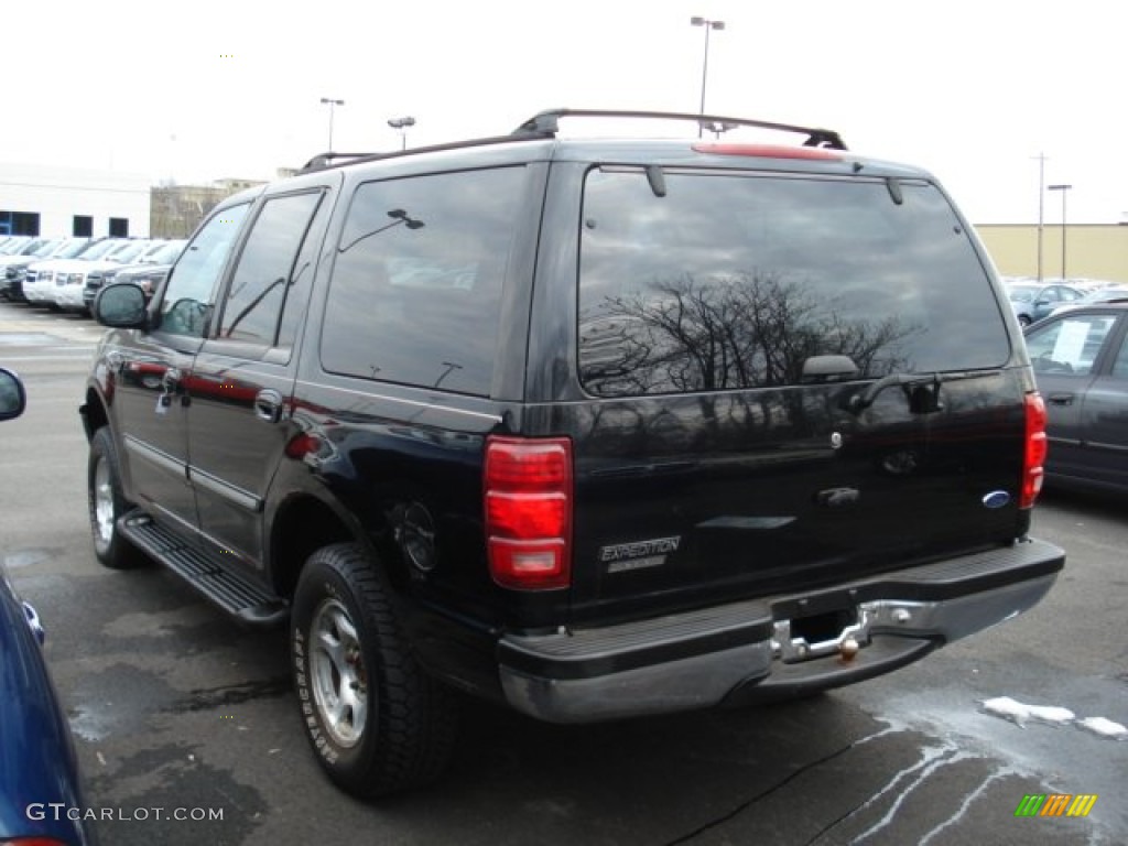 1998 Expedition XLT 4x4 - Black / Medium Graphite photo #6