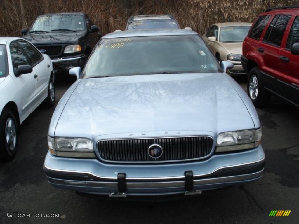 1995 LeSabre Custom - Light Adriatic Blue Metallic / Blue photo #2