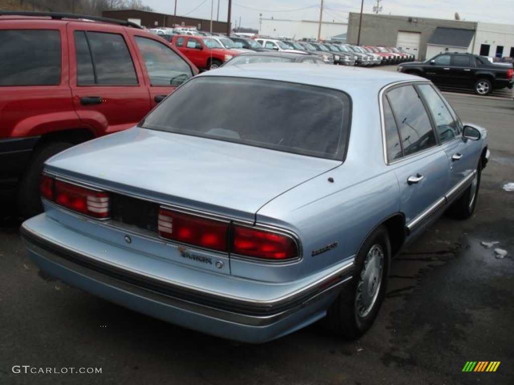 1995 LeSabre Custom - Light Adriatic Blue Metallic / Blue photo #4