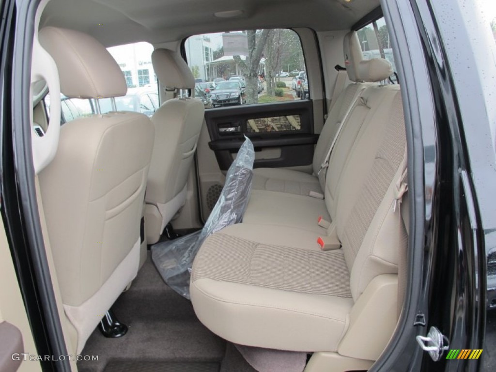 2012 Dodge Ram 1500 Mossy Oak Edition Crew Cab 4x4 Rear Seat Photo #61578121