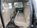 Light Pebble Beige/Bark Brown Rear Seat Photo for 2012 Dodge Ram 1500 #61578121