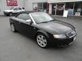 Ebony Black Pearl Effect - S4 4.2 quattro Cabriolet Photo No. 2