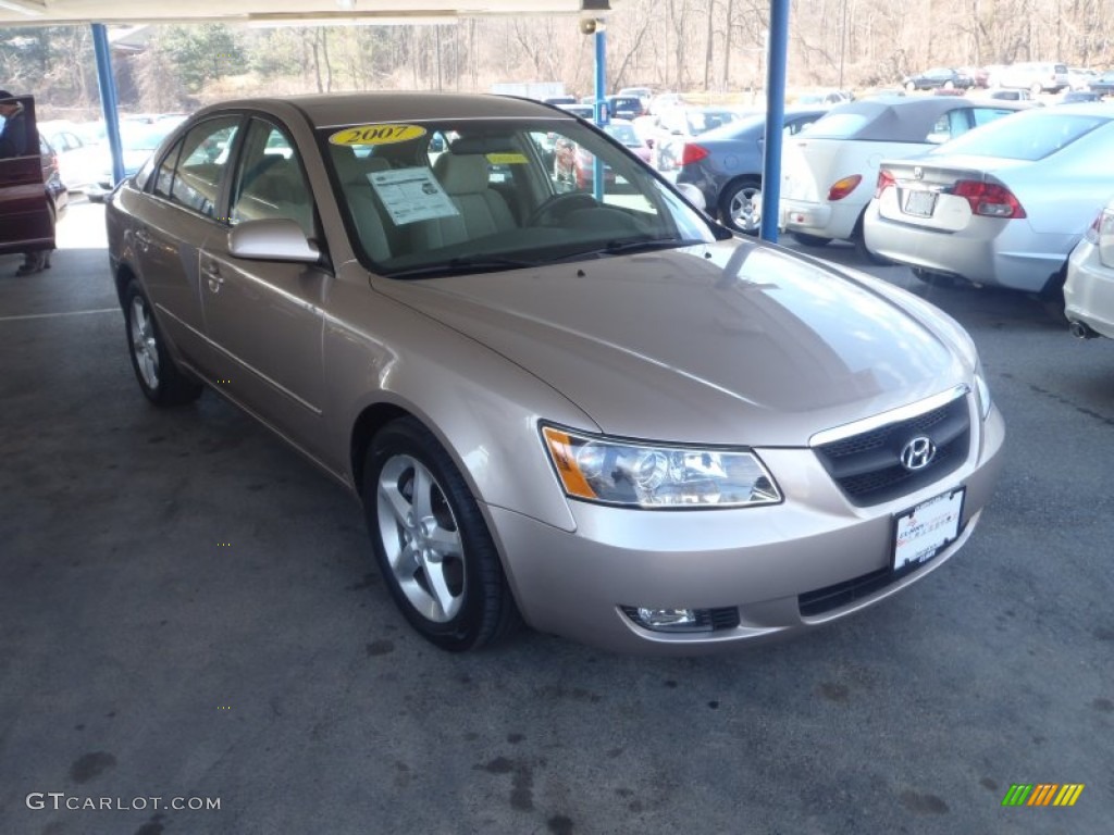 Golden Beige Hyundai Sonata