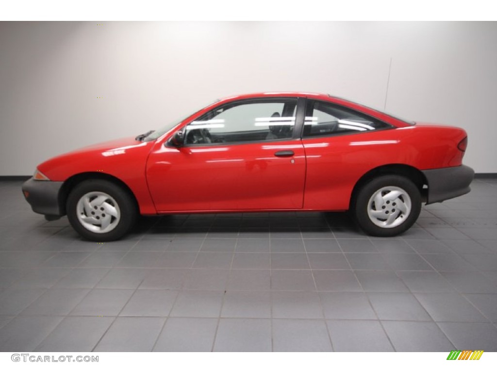 1997 Cavalier Coupe - Bright Red / Graphite photo #2