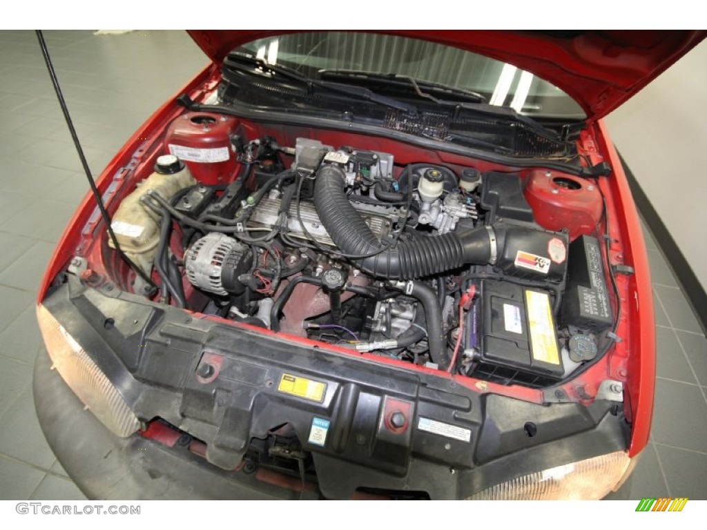 1997 Cavalier Coupe - Bright Red / Graphite photo #27