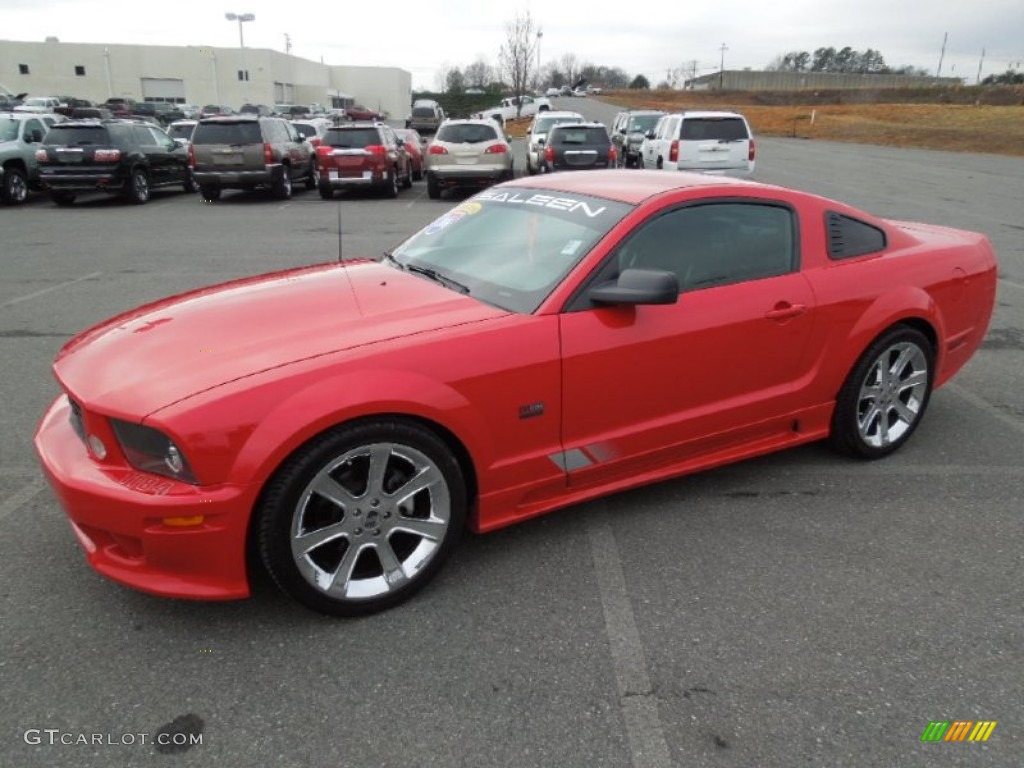 2006 Mustang Saleen S281 Coupe - Torch Red / Dark Charcoal photo #1