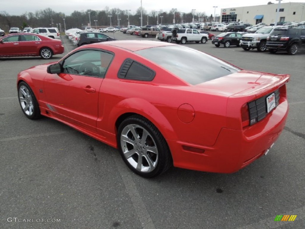 2006 Mustang Saleen S281 Coupe - Torch Red / Dark Charcoal photo #2