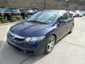 2009 Royal Blue Pearl Honda Civic EX Sedan  photo #11