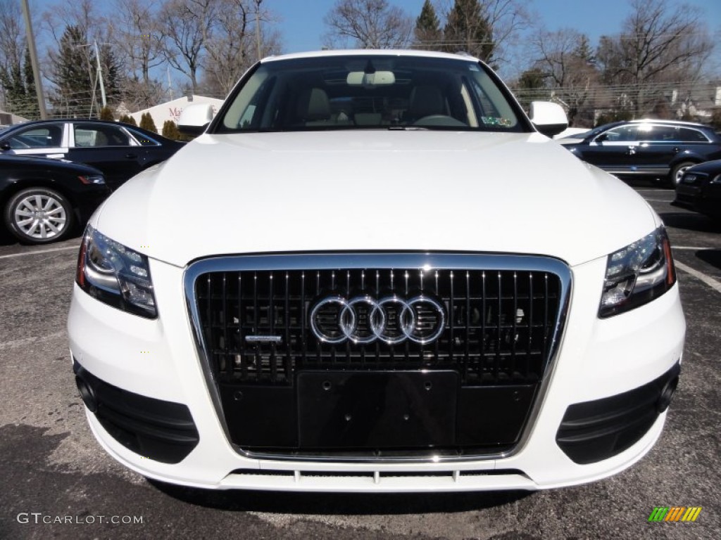 2009 Q5 3.2 Premium quattro - Ibis White / Cardamom Beige photo #3