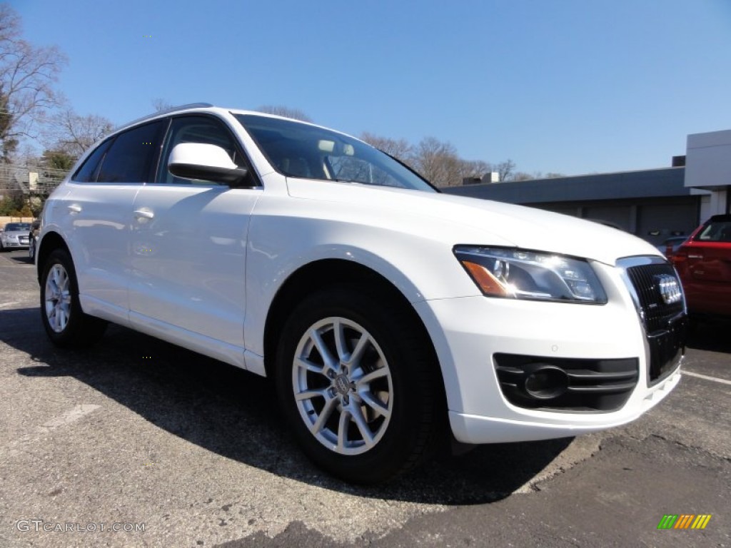 2009 Q5 3.2 Premium quattro - Ibis White / Cardamom Beige photo #5