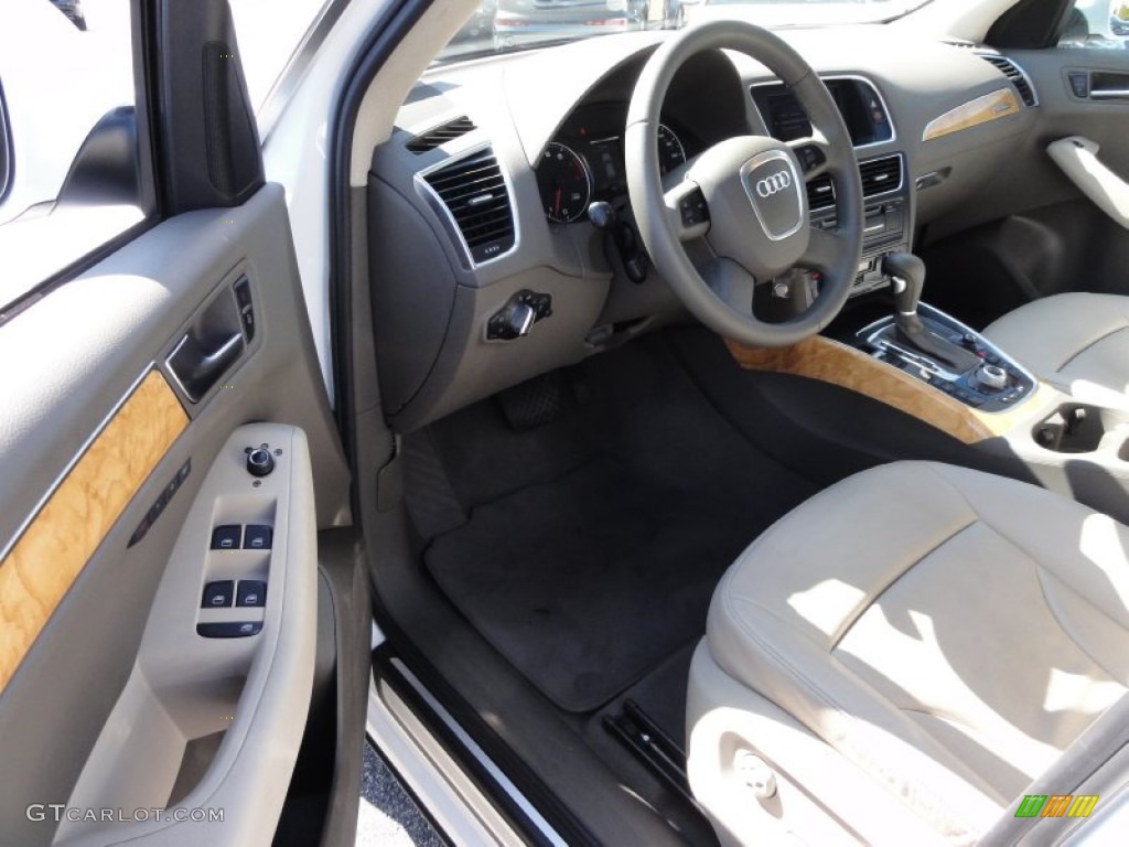 2009 Q5 3.2 Premium quattro - Ibis White / Cardamom Beige photo #13