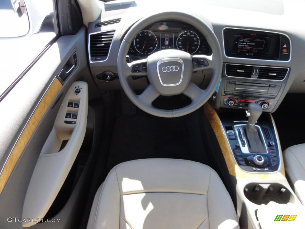 2009 Q5 3.2 Premium quattro - Ibis White / Cardamom Beige photo #27