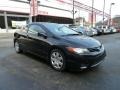Nighthawk Black Pearl - Civic LX Coupe Photo No. 6