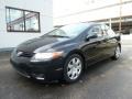 Nighthawk Black Pearl - Civic LX Coupe Photo No. 11