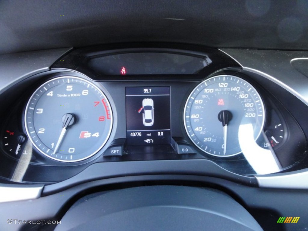 2010 Audi S4 3.0 quattro Sedan Gauges Photo #61584359