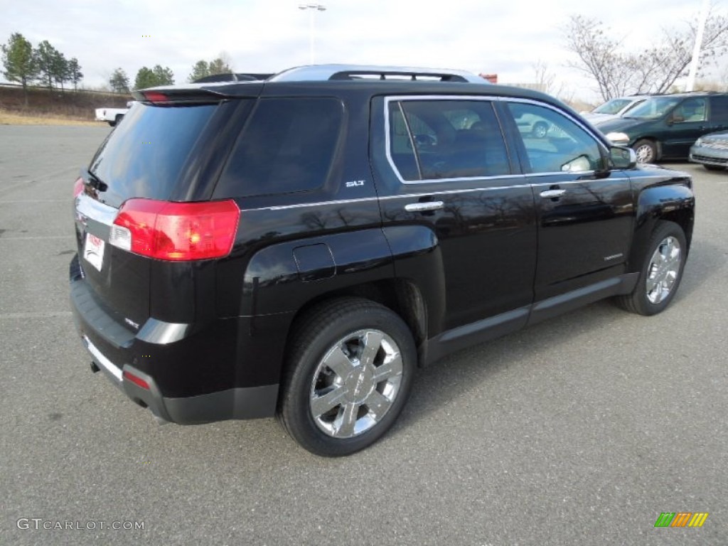 Carbon Black Metallic 2012 GMC Terrain SLT AWD Exterior Photo #61584626