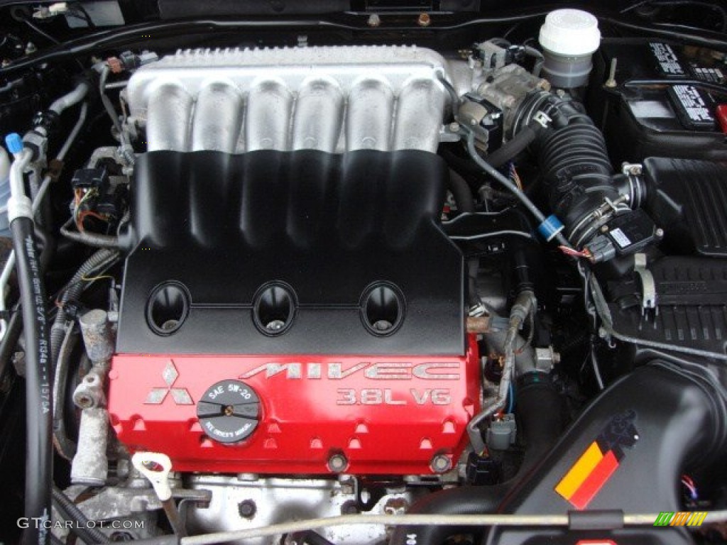2006 Mitsubishi Eclipse GT Coupe 3.8 Liter SOHC 24 Valve