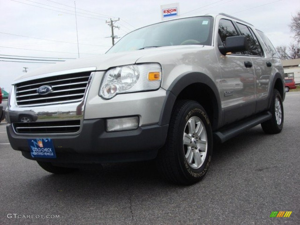 2006 Explorer XLT - Silver Birch Metallic / Stone photo #1