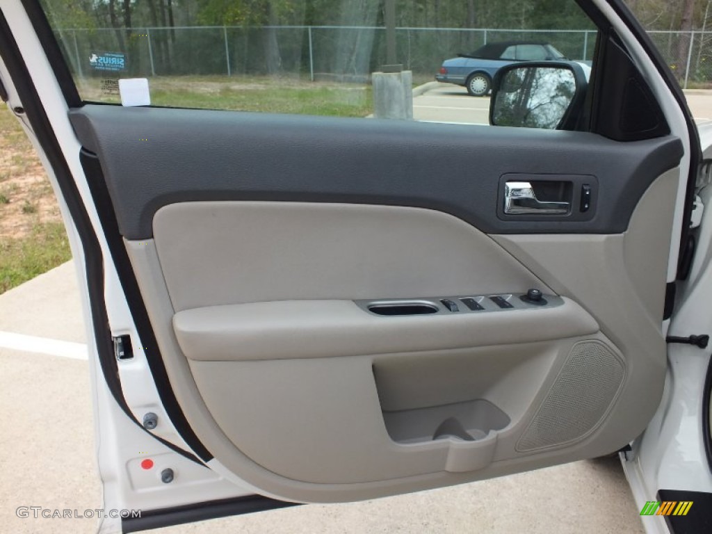 2011 Fusion SEL V6 - White Suede / Camel photo #11