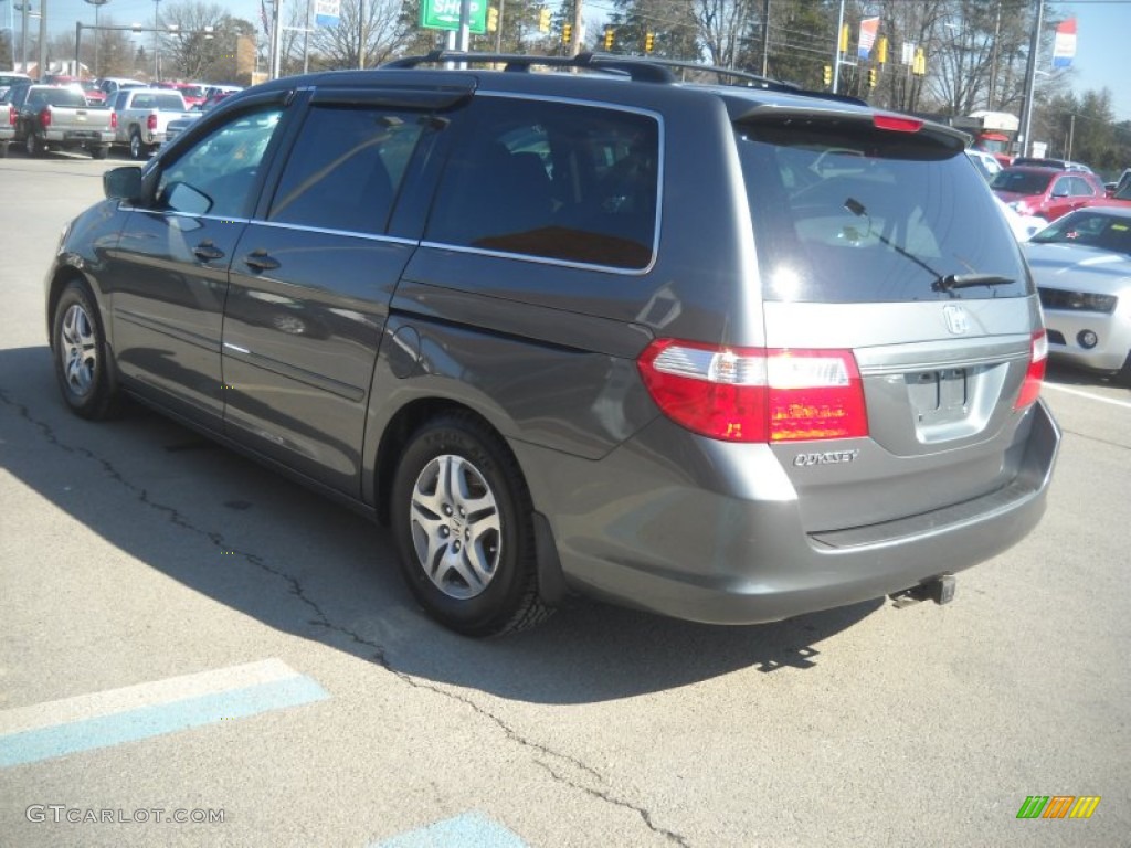 2007 Odyssey EX - Nimbus Gray Metallic / Ivory photo #5