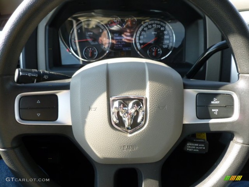 2010 Ram 1500 TRX4 Regular Cab 4x4 - Brilliant Black Crystal Pearl / Dark Slate/Medium Graystone photo #20