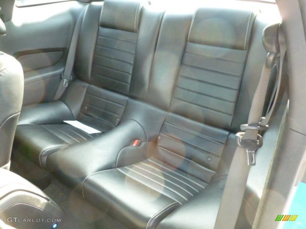 2010 Mustang V6 Premium Coupe - Grabber Blue / Charcoal Black photo #13