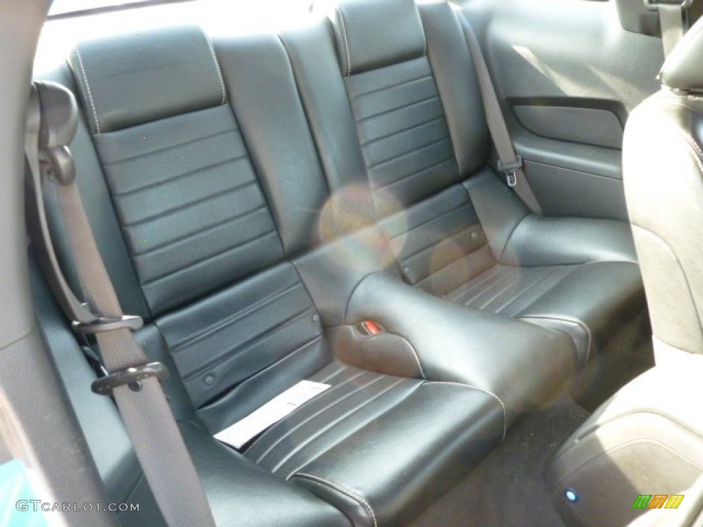 2010 Mustang V6 Premium Coupe - Grabber Blue / Charcoal Black photo #15