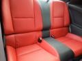 2011 Chevrolet Camaro Inferno Orange/Black Interior Rear Seat Photo