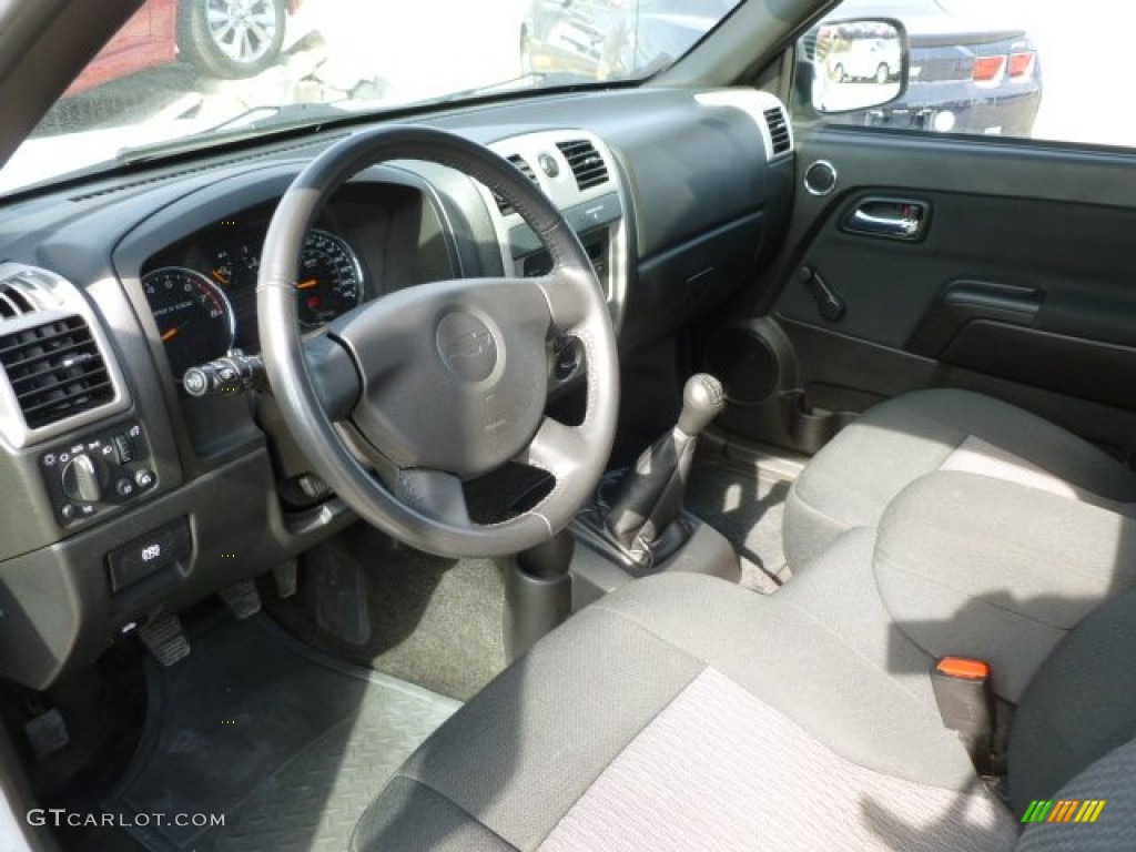 Ebony Interior 2009 Chevrolet Colorado Regular Cab Photo #61587682