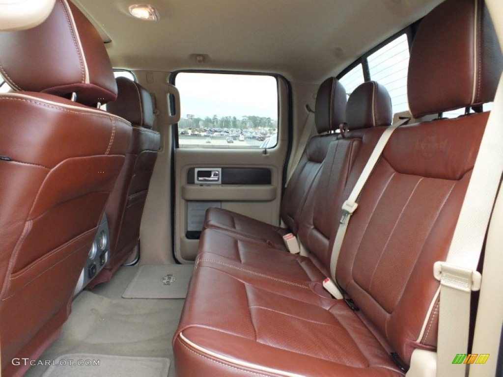 King Ranch Chaparral Leather Interior 2012 Ford F150 King Ranch SuperCrew 4x4 Photo #61587887
