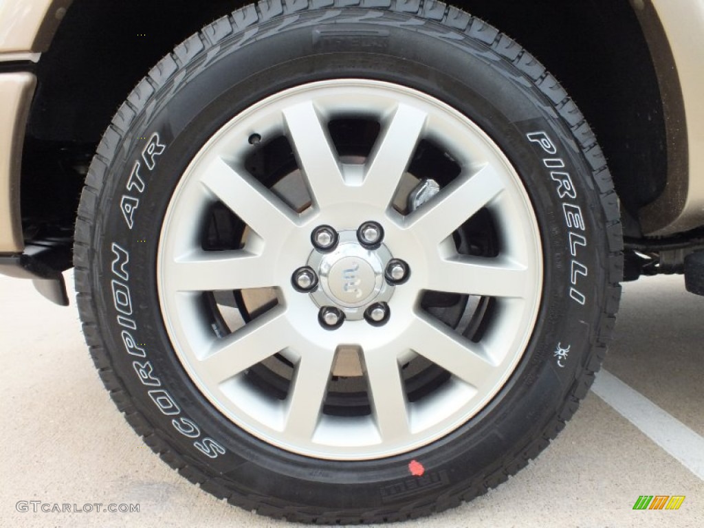 2012 Ford F150 King Ranch SuperCrew 4x4 Wheel Photo #61587999