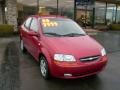 Sport Red - Aveo LS Sedan Photo No. 5