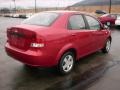 Sport Red - Aveo LS Sedan Photo No. 8