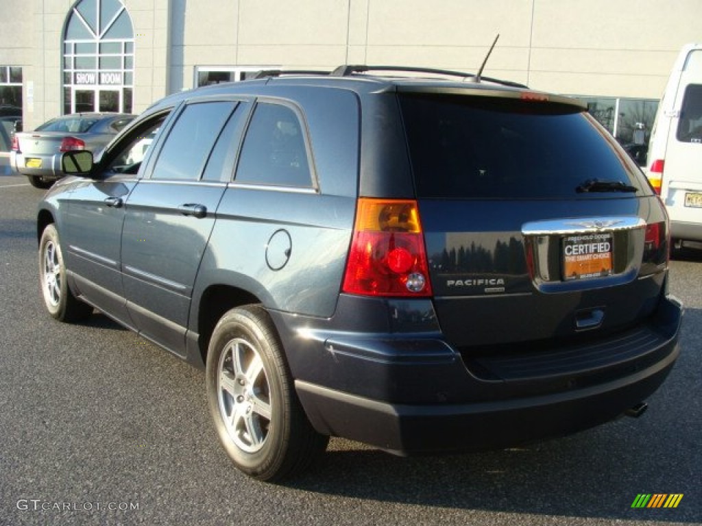2008 Pacifica Touring AWD - Modern Blue Pearlcoat / Pastel Slate Gray photo #4