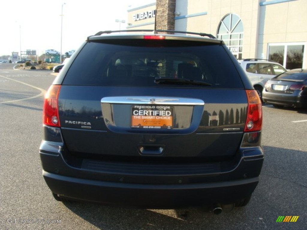 2008 Pacifica Touring AWD - Modern Blue Pearlcoat / Pastel Slate Gray photo #5