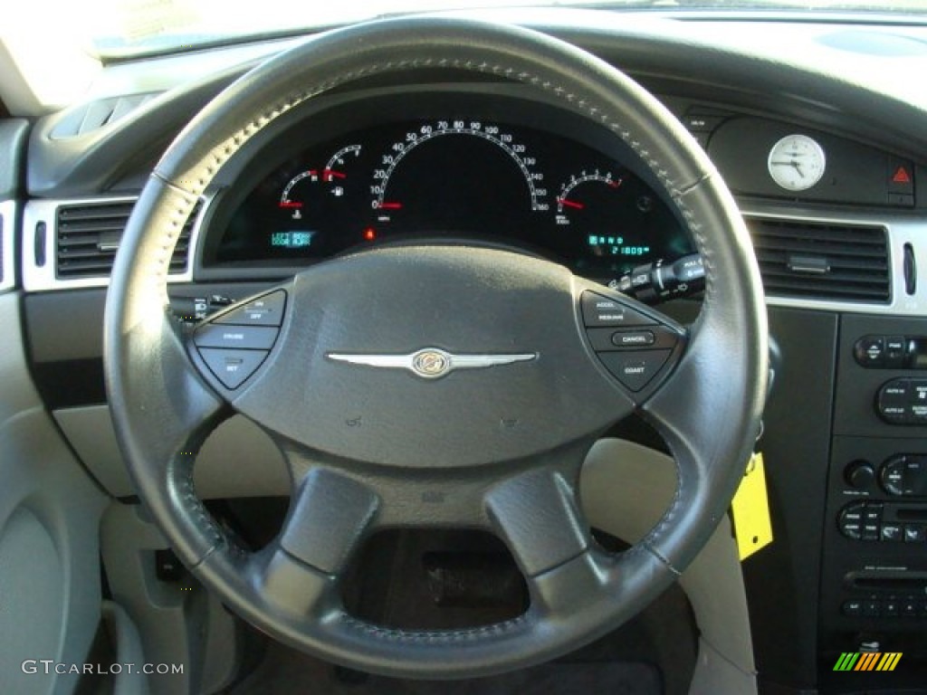 2008 Pacifica Touring AWD - Modern Blue Pearlcoat / Pastel Slate Gray photo #11